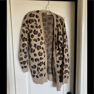 Leopard cardigan, Carly Jean Los Angeles